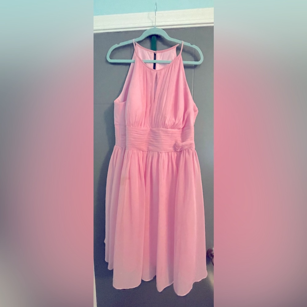 🍬Candy pink cute formal dress. - Picture 6 of 13